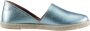 VERBENAS Espadrilles CARMEN NUCLEO METAL slipper zomerschoen strandschoen in metallic look - Thumbnail 5