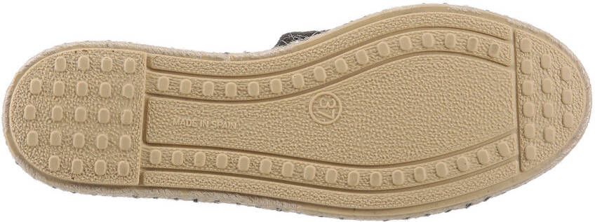 VERBENAS Espadrilles Carmen Calpe in moderne haak-look