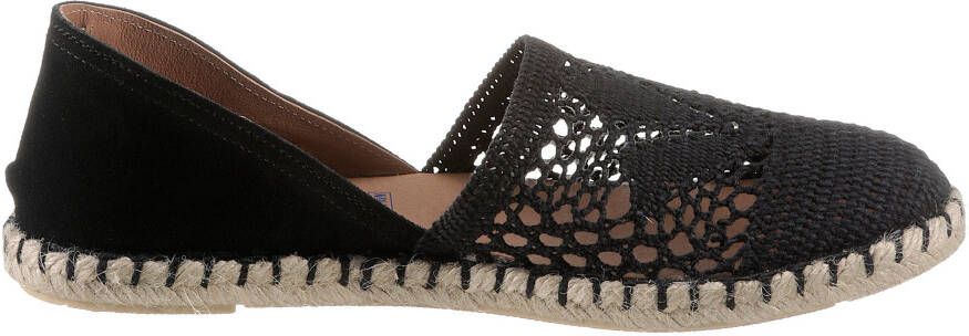 VERBENAS Espadrilles Carmen Calpe in moderne haak-look