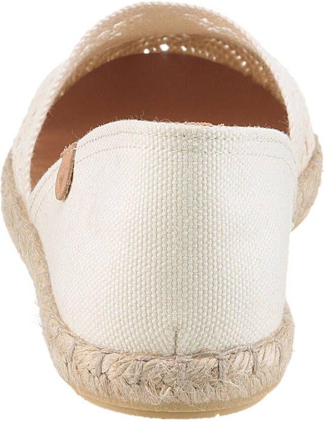 VERBENAS Espadrilles Carmen Crochet-Lino Paris slippers zomerschoen strandschoen in haak-look
