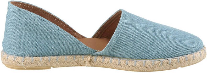 VERBENAS Espadrilles CARMEN DENIM slippers zomerschoen strandschoen in jeanslook