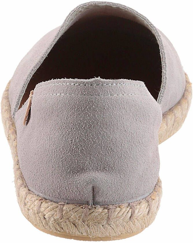 VERBENAS Espadrilles CARMEN SERRAJE instapschoen zomerschoen loafer met typische jute rand