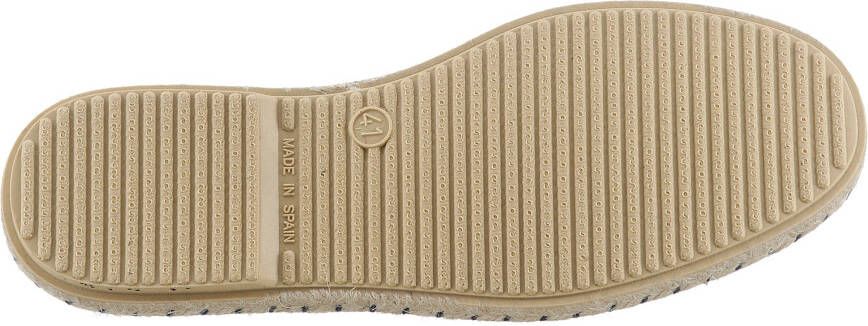 VERBENAS Espadrilles Tom Pacific loafer slip-on zomerschoen strandschoen met stretch inzetstukken