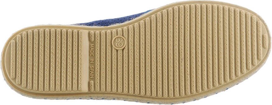 VERBENAS Espadrilles Tom Pacific loafer slip-on zomerschoen strandschoen met stretch inzetstukken