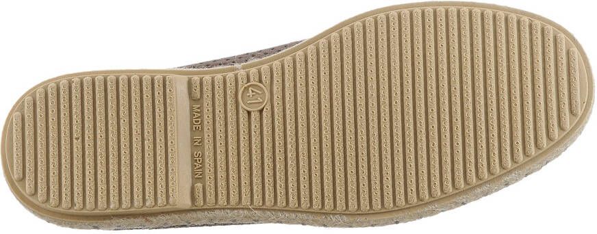 VERBENAS Espadrilles Tom Pacific loafer slip-on zomerschoen strandschoen met stretch inzetstukken