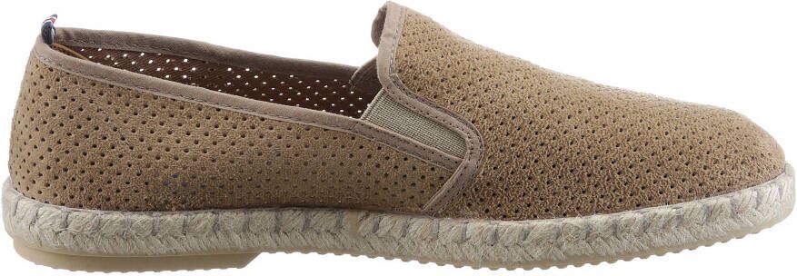 VERBENAS Espadrilles Tom Pacific loafer slip-on zomerschoen strandschoen met stretch inzetstukken