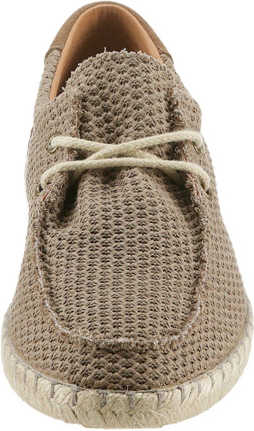 VERBENAS Bootschoenen TRUMAN BUZZBEE espadrilles zomerschoen veterschoen met jute rand