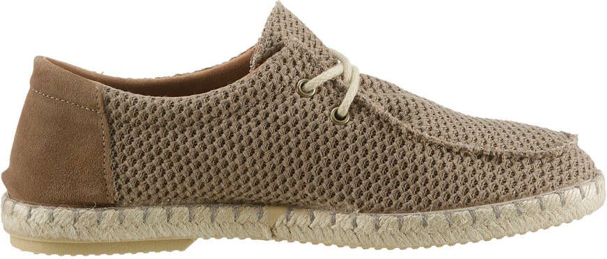 VERBENAS Bootschoenen TRUMAN BUZZBEE espadrilles zomerschoen veterschoen met jute rand