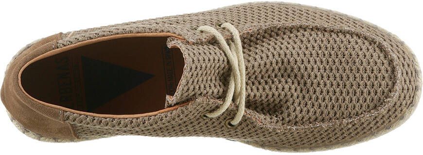 VERBENAS Bootschoenen TRUMAN BUZZBEE espadrilles zomerschoen veterschoen met jute rand