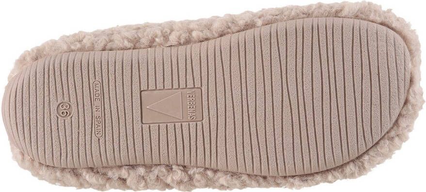 VERBENAS Pantoffels pantoffel homeslipper clog in knuffelige uitstraling