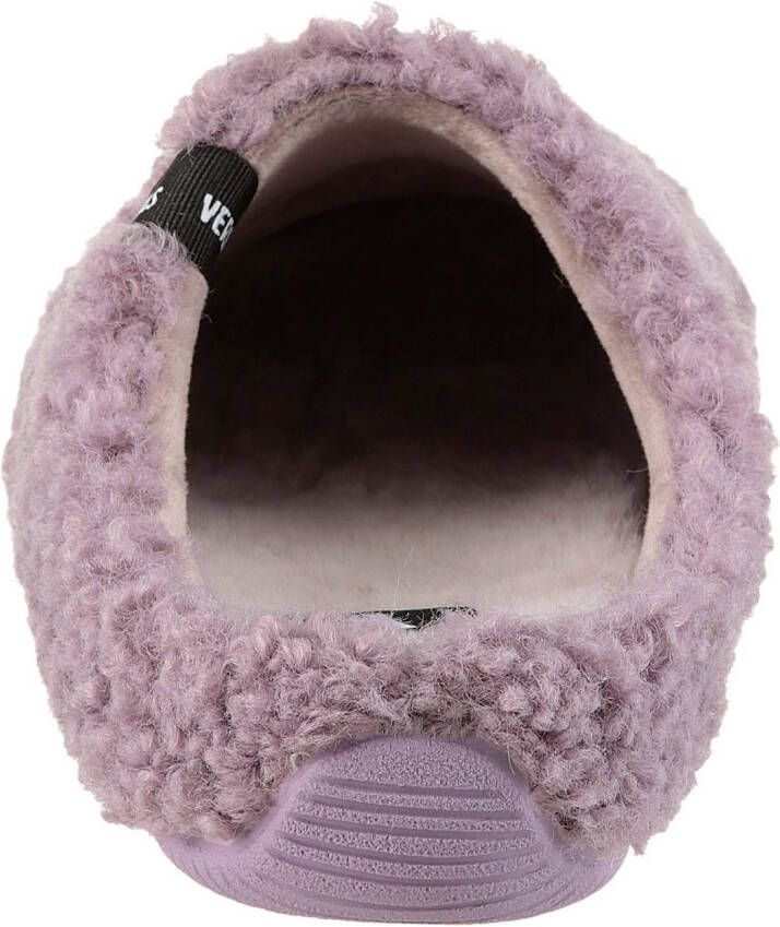 VERBENAS Pantoffels pantoffel homeslipper clog in knuffelige uitstraling