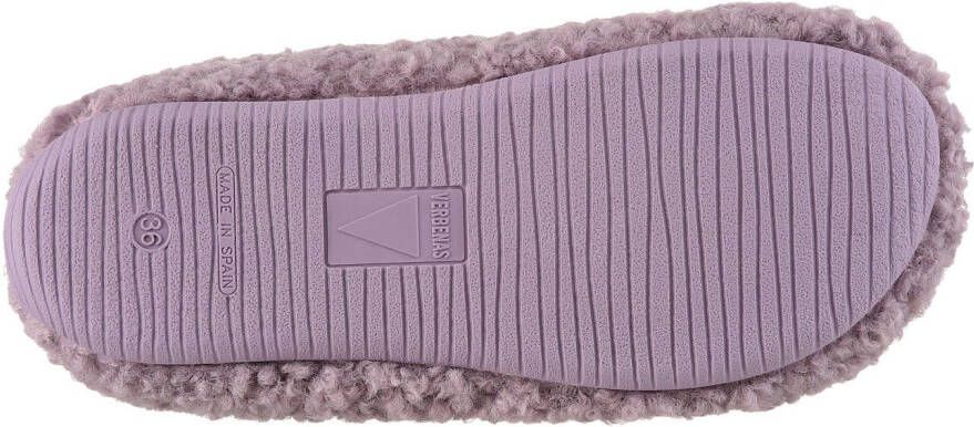 VERBENAS Pantoffels pantoffel homeslipper clog in knuffelige uitstraling