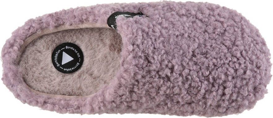 VERBENAS Pantoffels pantoffel homeslipper clog in knuffelige uitstraling