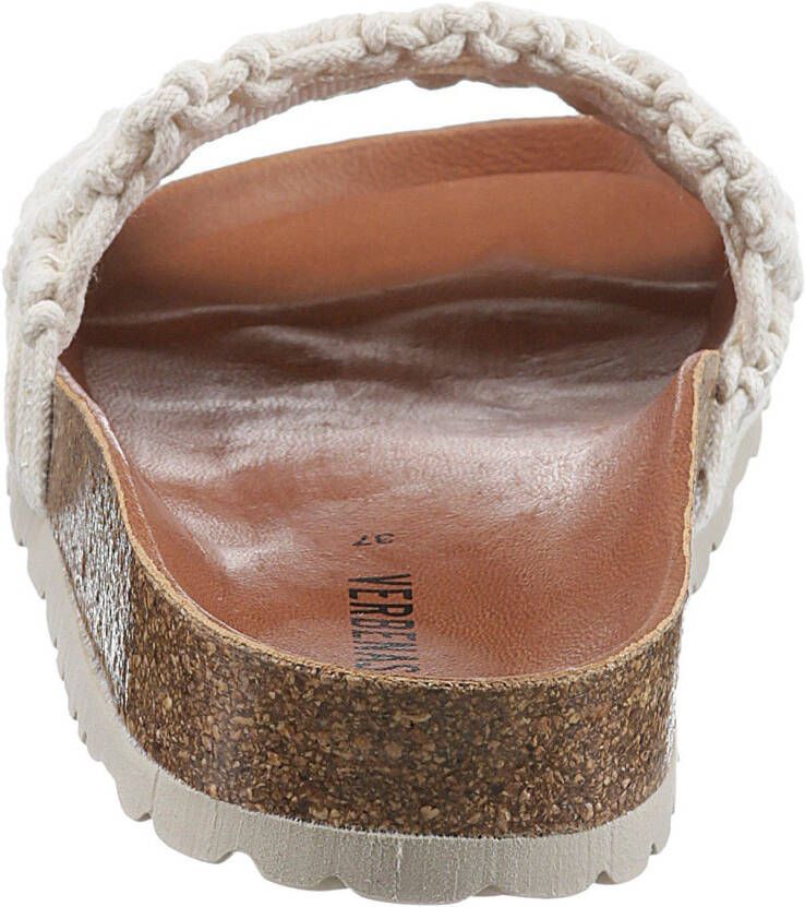 VERBENAS Pantoffels Raga Knots Digital zomerschoen slippers pantoffel in gehaakte look