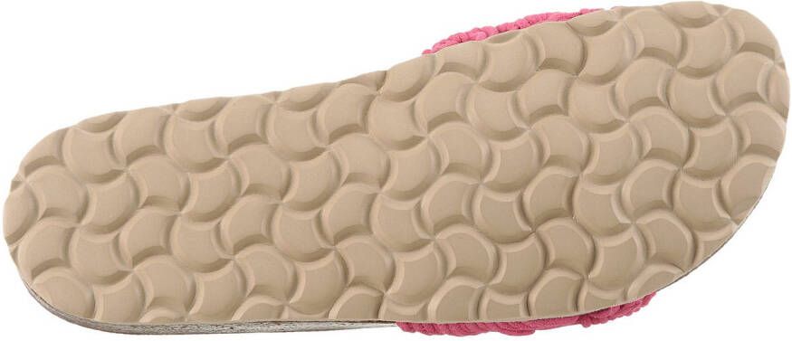 VERBENAS Pantoffels Raga Knots Digital zomerschoen slippers pantoffel in gehaakte look