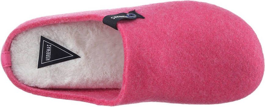 VERBENAS Pantoffels York Fieltro pantoffel homeslipper klomp met warme binnenzool