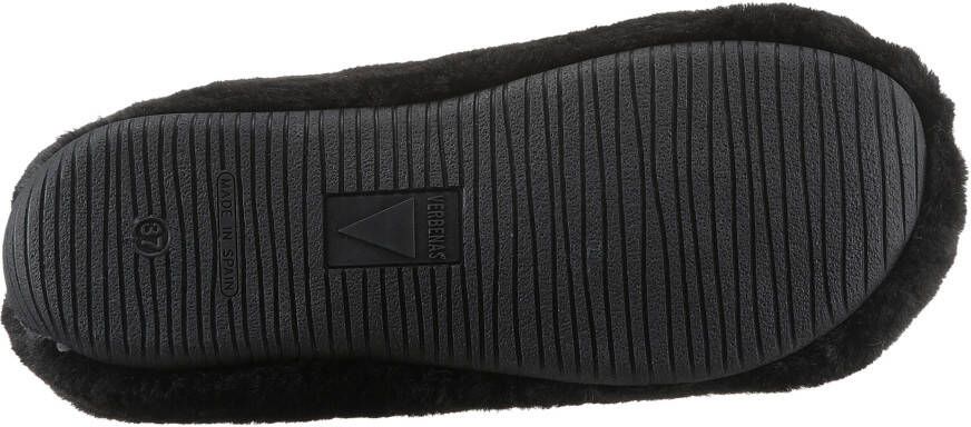 VERBENAS Pantoffels YORK GALES pantoffel huispantoffel in een gezellige pluche look