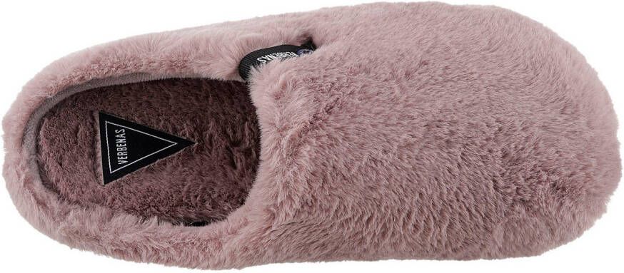 VERBENAS Pantoffels YORK GALES pantoffel huispantoffel in een gezellige pluche look