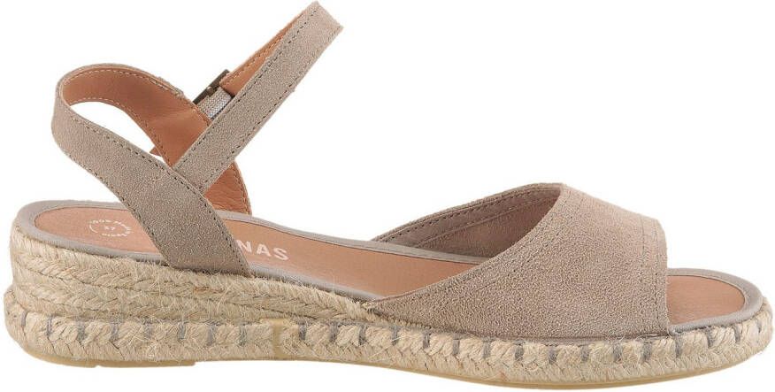 VERBENAS Sandalen VALERIE SERRAJE zomerschoen riemchensandalette vakantieschoen met sleehak