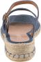 VERBENAS Sandalen VALERIE SERRAJE zomerschoen riemchensandalette vakantieschoen met sleehak - Thumbnail 2