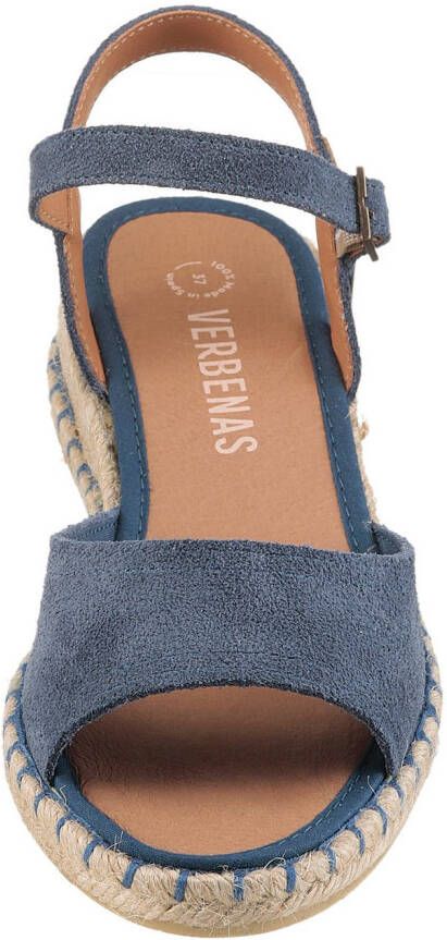 VERBENAS Sandalen VALERIE SERRAJE zomerschoen riemchensandalette vakantieschoen met sleehak