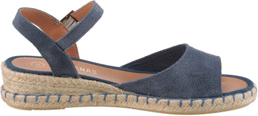 VERBENAS Sandalen VALERIE SERRAJE zomerschoen riemchensandalette vakantieschoen met sleehak