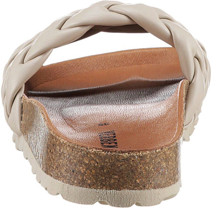 VERBENAS Slippers RICA TRENZA SOFT zomerschoen slippers strand schoen met vlechtbandage