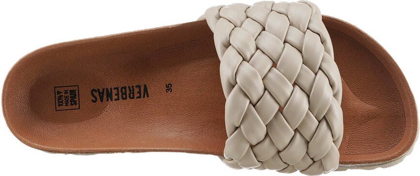 VERBENAS Slippers RICA TRENZA SOFT zomerschoen slippers strand schoen met vlechtbandage