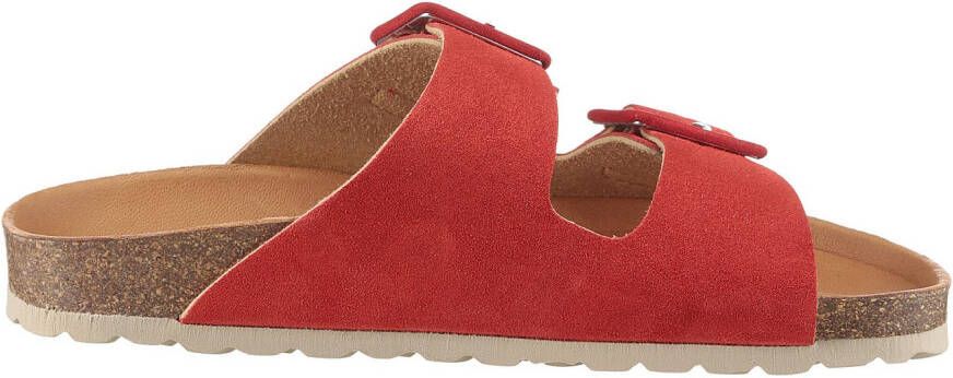 VERBENAS Slippers Randell Velour zomerschoen slippers huisschoen vakantieschoen met zacht voetbed
