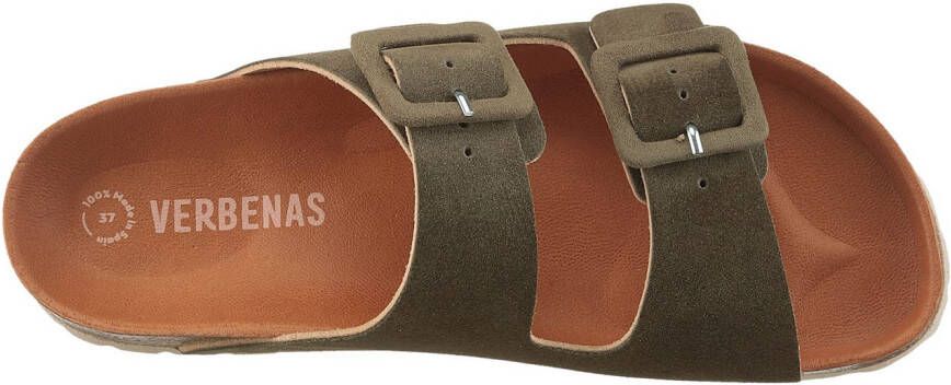VERBENAS Slippers Randell Velour zomerschoen slippers huisschoen vakantieschoen met zacht voetbed