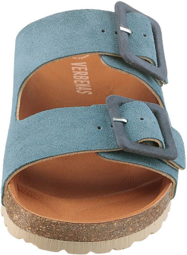 VERBENAS Slippers Randell Velour zomerschoen slippers huisschoen vakantieschoen met zacht voetbed