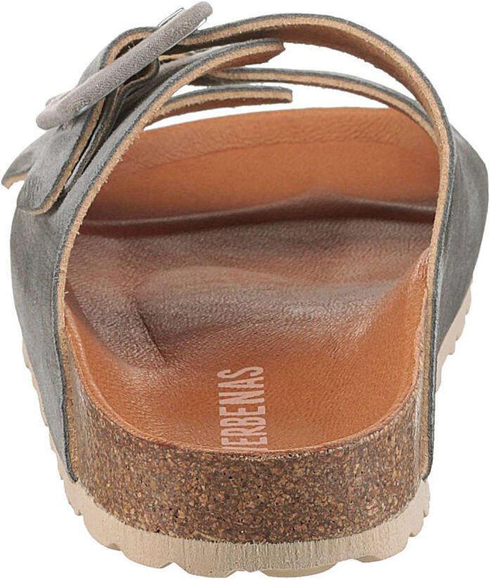 VERBENAS Slippers Randell Velour zomerschoen slippers huisschoen vakantieschoen met zacht voetbed