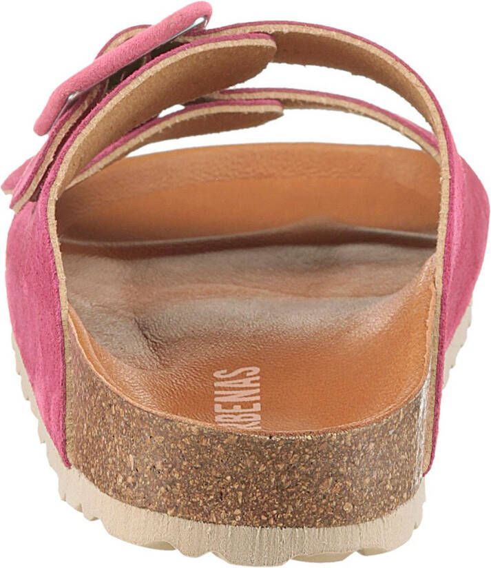 VERBENAS Slippers Randell Velour zomerschoen slippers huisschoen vakantieschoen met zacht voetbed
