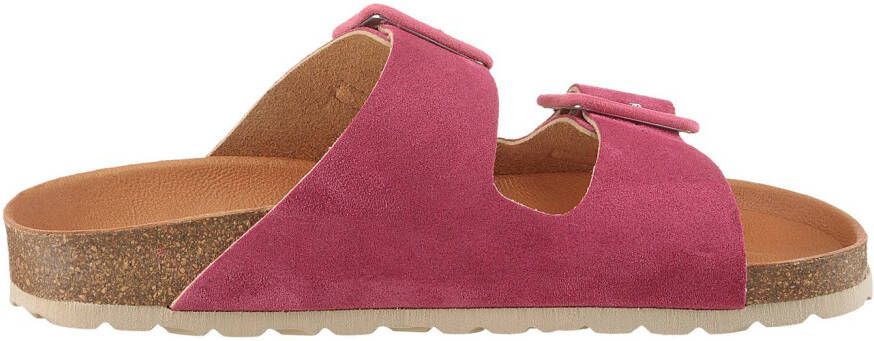 VERBENAS Slippers Randell Velour zomerschoen slippers huisschoen vakantieschoen met zacht voetbed