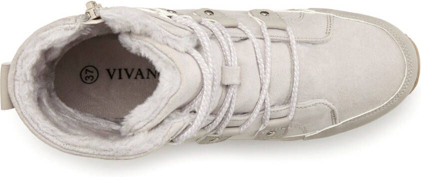 Vivance Laarsjes met warm voering winterlaarzen laarzen boots vegan