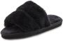 Vivance Slippers Pantoffel pluche pantoffels mule open schoen - Thumbnail 2