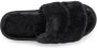 Vivance Slippers Pantoffel pluche pantoffels mule open schoen - Thumbnail 3