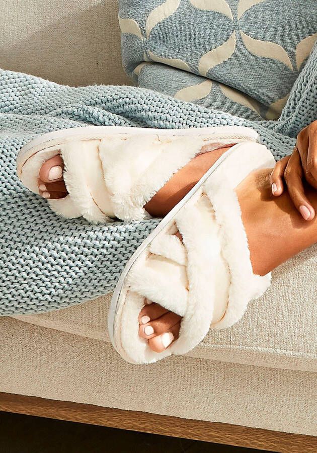 Vivance Slippers Pantoffel slipper pantoffel mule open schoen