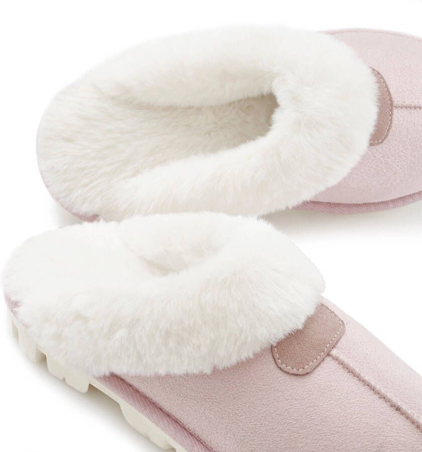Vivance Slippers Pluche pantoffels pantoffel pantoffels klompen slippers - Foto 4