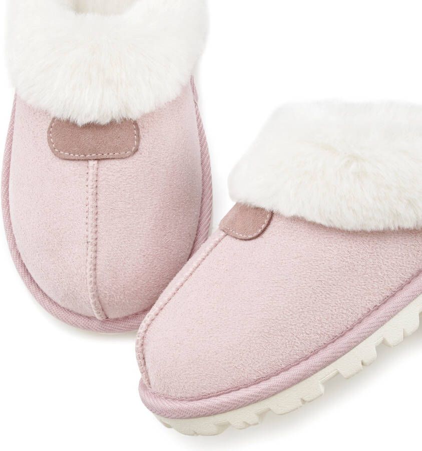 Vivance Slippers Pluche pantoffels pantoffel pantoffels klompen slippers - Foto 5