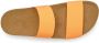 Vivance Slippers Sandaal mule open schoen comfortabel kurken voetbed elastische bandjes - Thumbnail 4