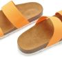 Vivance Slippers Sandaal mule open schoen comfortabel kurken voetbed elastische bandjes - Thumbnail 6
