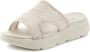Vivance Slippers Mules sandaal open schoen met modieuze chunky-zool VEGAN - Thumbnail 3