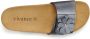 Vivance Slippers Mule sandaal open schoen met comfortkurk voetbed van leer en subtiele sleehak - Thumbnail 3