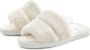 Vivance Slippers Pantoffel pluche pantoffels mule open schoen - Thumbnail 7