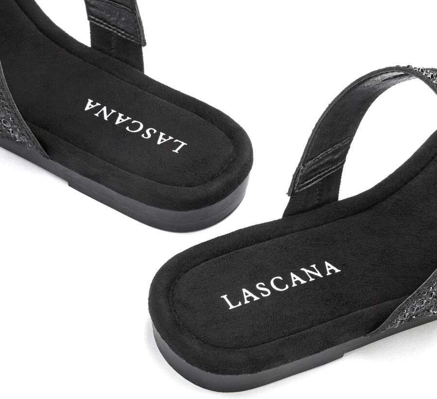 Vivance Slippers Mule zomerschoen open schoen teenslipper sandaal