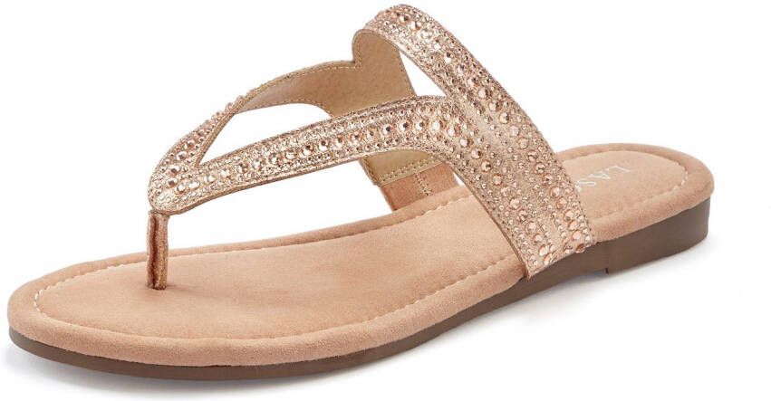 Vivance Slippers Mule zomerschoen open schoen teenslipper sandaal