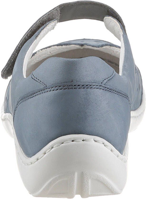Waldläufer Ballerina's Henni Klittenbandschoen comfortschoen met perforatie H-breedte