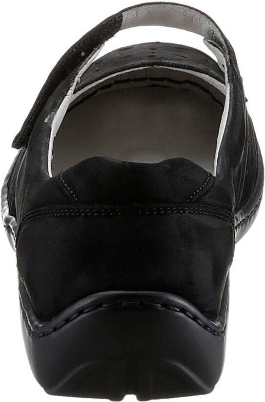 Waldläufer Ballerina's Henni Klittenbandschoen comfortschoen met perforatie H-breedte