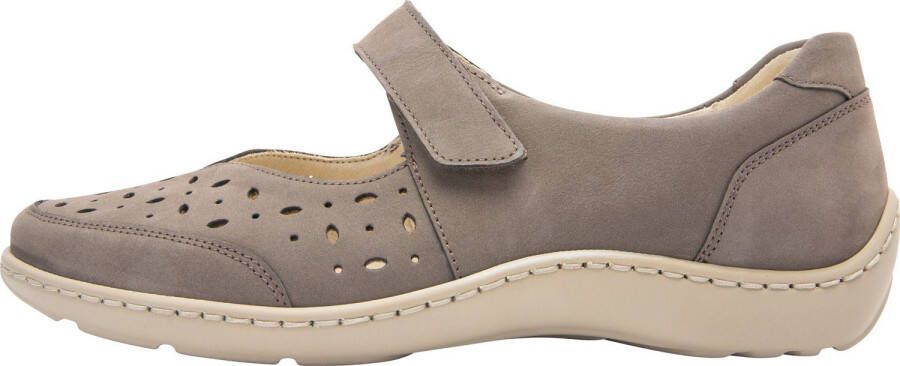 Waldläufer Ballerina's Henni Klittenbandschoen comfortschoen met perforatie H-breedte
